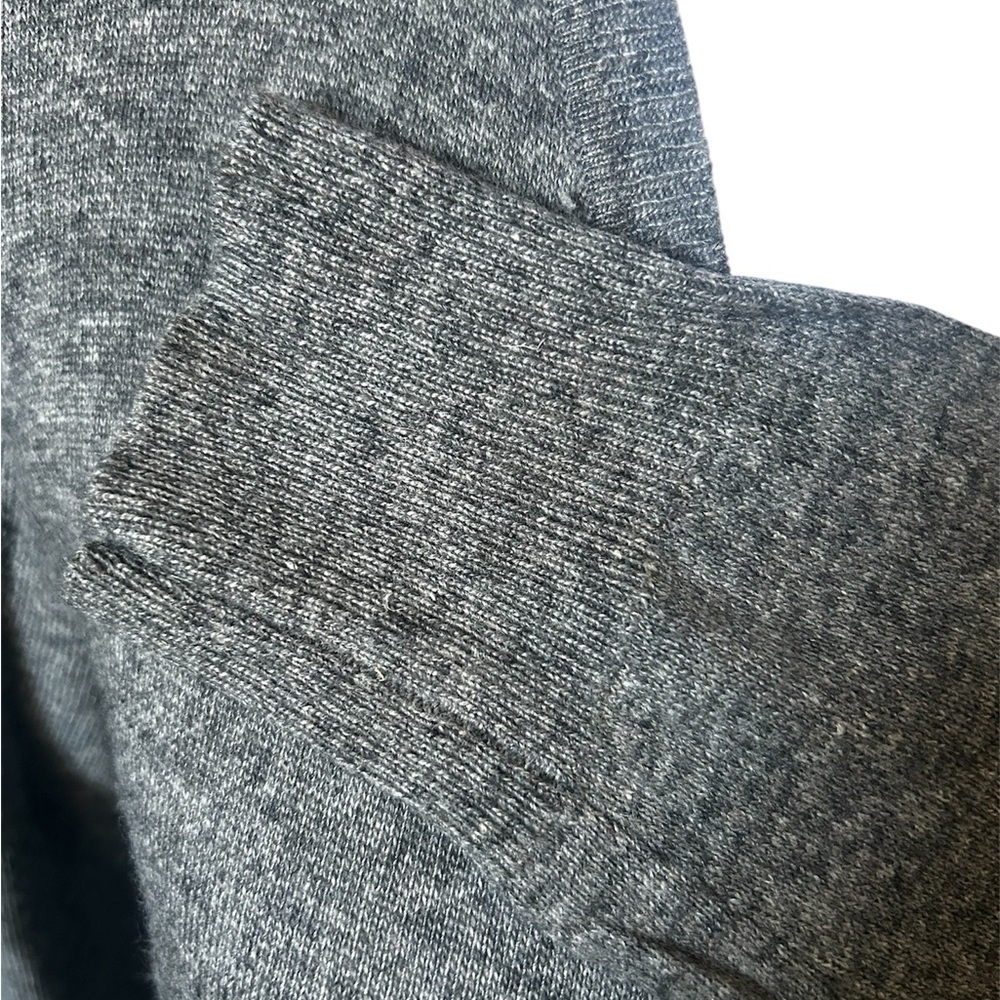 ANN TAYLOR gray swing cardigan - merino wool blend - size L - worn a few times - Picture 3 of 7